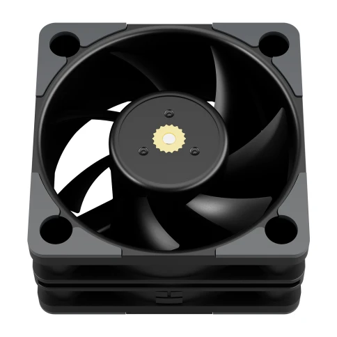 Кулер для корпуса/ Case Cooler Thermalright TL-B4020 (40x40x20mm, 4-pin PWM, 9.47CFM, 24.3dBA, 5500RPM, Black) фото 3