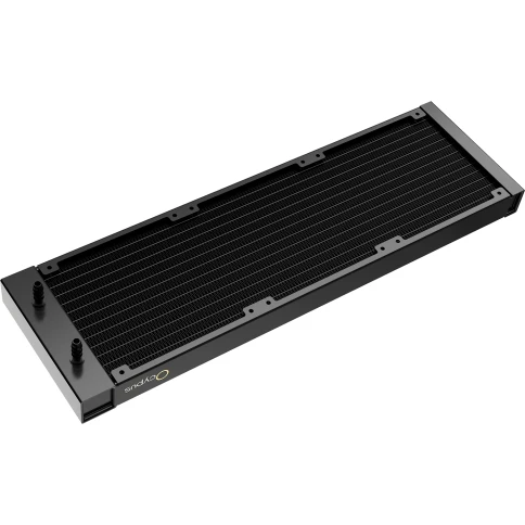 Система жидкостного охлаждения/ Water Cooling System Ocypus Delta L36 BK ARGB V2 (300W, 360mm, Black, ARGB, Fans: 3x120mm, 73CFM, 2000RPM/ Pump height 60mm, 27dBA, 2650RPM, Rad thickness 27mm/ S: 1851, 1700, 1200, 115X, AM5, AM4) фото 4