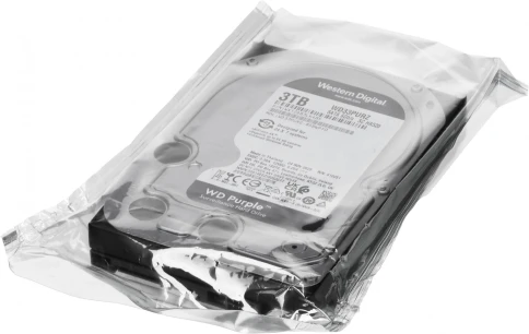 Жесткий диск WD SATA-III 3TB WD33PURZ Surveillance Purple (5400rpm) 256Mb 3.5" [WD33PURZ] фото 5