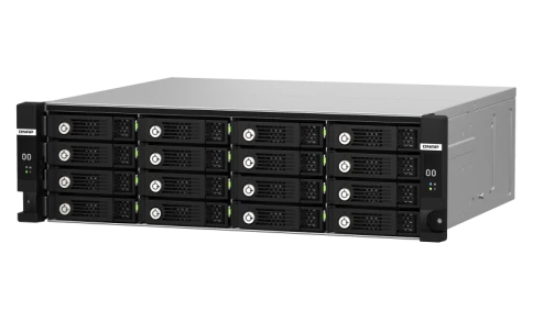 Полка расширения сетевого хранилища без дисков/ ENTERPRISE QNAP TL-R1620Sdc SAS expansion module, 16 bays 3.5 "/ 2.5" SAS / SATA 12/6 Gb/s rackmount, 2 power supplies. W/o RAIL-B02 фото 7