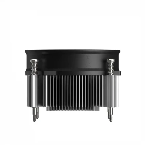 Кулер для процессора/ CPU Cooler PCCooler R95-I (95W, 4-pin PWM, 60mm, Al/Cu, -mm, 1x95mm, 38.61CFM, 31.2dBA, 2800RPM, S: 1200/115X/1700/1851, silver, black) фото 2