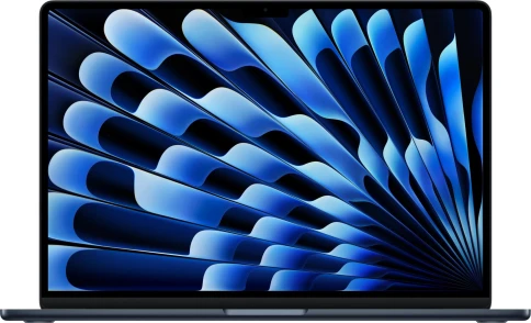 Ноутбук Apple MacBook Air A3448 M5 10 core 16Gb SSD512Gb/10 core GPU 15.3" Liquid Retina (2880x1864) macOS midnight WiFi BT Cam (MDVH4LL/A) фото 1