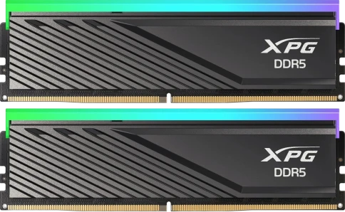 Память DDR5 2x16GB 6000MHz A-Data AX5U6000C3416G-DTLABRBK XPG Lancer RGB RTL PC5-48000 CL34 DIMM 288-pin 1.35В kit dual rank с радиатором Ret фото 1