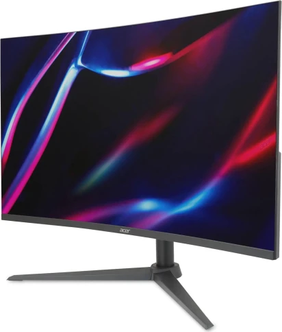 Монитор/ Acer XZ320QS3bmiiphx 31,5'', ZeroFrame, Curved 1500R, Black, VA, 1920x1080, 1ms, 250cd, 180Hz, 2xHDMI(2.0), DP(1.4), Speakers 2Wx2, FreeSync, HDR 10, h. adj 100, Vesa:100x100 фото 3