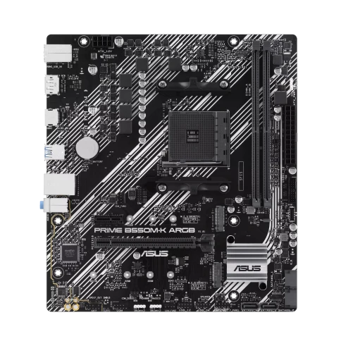 Материнская плата/ PRIME B550M-K ARGB//M4 B550 2DIMM DUAL M.2 AURA MB фото 1