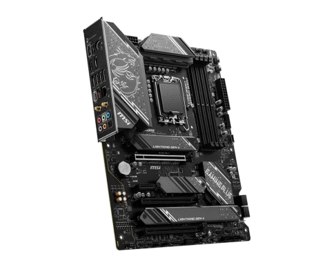 Материнская плата/ MB MSI INTEL Z790 s1700, 4xDDR5(256GB), HDMI 2.1/DP, 1xPCIe 5.0x16, 1xPCIe 4.0x16, 1xPCIe 3.0x16, 1xPCIe 3.0, 1xLAN (2.5GbE), Wi-Fi, BT, 6xSATA 6Gb/s, 4xM.2, 1xUSB-C, 3xUSB 3.2, 4xUSB 2.0, ATX фото 3