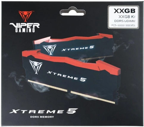 Оперативная память DDR5 2x24GB 8200MHz Patriot PVX548G82C38K Viper Xtreme 5 RTL Gaming PC5-65600 CL38 DIMM ECC 288-pin 1.45В с радиатором Ret [PVX548G82C38K] фото 7