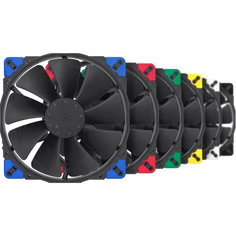 Кулер для корпуса/ Case Cooler Noctua NF-A20 PWM chromax.black.swap (200x200x30mm, 4-pin PWM, 86.46CFM, 18.1dBA, 800RPM, Black) фото 4