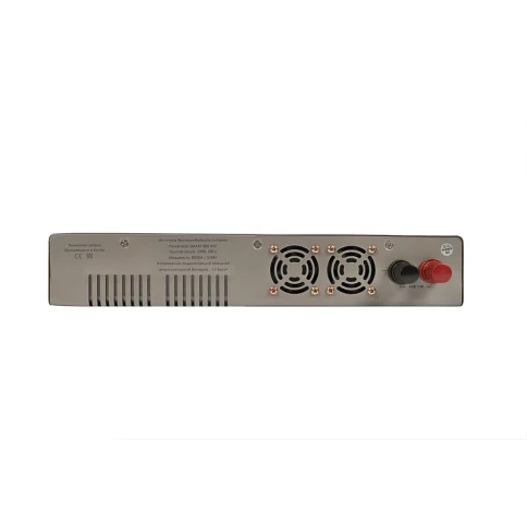 Источник бесперебойного питания/ POWERMAN Smart 800 INV, silver, line-interactive, 800VA/480W, 140-275V, 2 Euro sockets, external battery 12V from 45Ah to 200Ah (not included), charging current 13A, LCD display, wall-mounted, 410mm x 268mm x 70mm, 8.98 kg фото 5