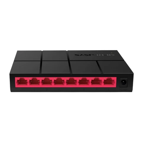 Коммутатор/ Unmanaged Gigabit switch  8 ports LAN RJ-45 10/100/1000 Mbps, plastic case фото 1