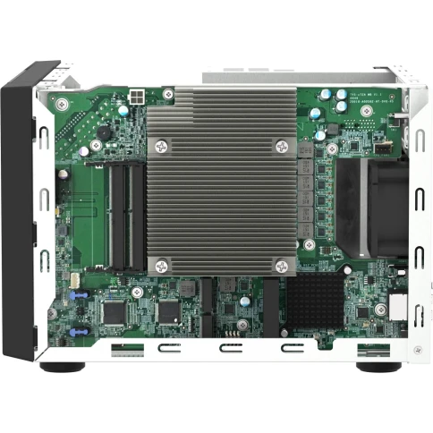 Сетевое хранилище без дисков/ ENTERPRISE QNAP TVS-h874-i7-32G QTS hero NAS, 8 x 3.5 "/ 2.5", 2 x M.2 NVMe, Intel Core i7 12-core (8P+4E) /20-thread 32 GB  DDR4 (2 x 16 GB) up to 64 GB ( 2 x 32 GB), 2x 2.5 GbE BASE-T, HDMI port фото 6