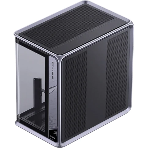 Корпус без блока питания/ Case JONSBO BO400CG, Midi-Tower, TG, no fan, 2xUSB-A 3.0 + 1xUSB-C 3.2, ATX, mATX, mITX Grey фото 8