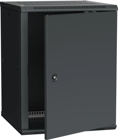 ITK Шкаф LINEA W 12U 600x600 мм дверь металл, RAL9005 фото 2