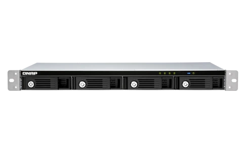 Полка расширения сетевого хранилища без дисков/ channel QNAP DAS TR-004U 4-Bay 2.5/3.5 SATA  Type-C USB 3.1 Gen 1 (5 Gb/s )  Direct Attached Storage with Hardware RAID. W/o rail kit RAIL-B02 фото 1