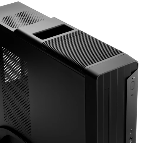 Корпус с блоком питания 400Вт./ Case Foxline mATX Desktop 400W FL-418 mATX case, black, w/PSU SFX 400W, w/2xUSB3.0+2xUSB2.0+1xType-C (USB2.0) фото 5