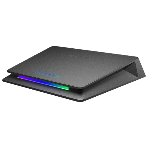 Конфигурируемый коммутатор/ Конфигурируемый коммутатор, 5x1000Base-T, 1x10GBase-T, DIP-переключатель, корпус металл фото 2