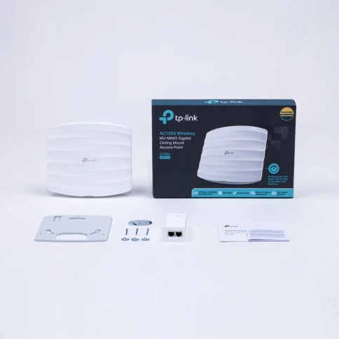 Точка доступа/ V4 AC1350 MU-MIMO Gb Ceiling Mount Access Point, 802.11a/b/g/n/ac wave 2, 802.3af Standard PoE and Passive PoE (Passive POE Adapter included), 1 10/100/1000Mbps hidden LAN port фото 6