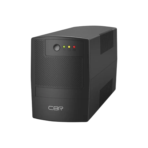 Башенный линейно-интерактивный ИБП/ ИБП CBR [UPS-TWP-101EJ-650] 650VA/390W, Schuko CEE 7 x2 outlets, LED, USB Type-B, RJ11/45 AVR, SEC, 12V/7Ah фото 1