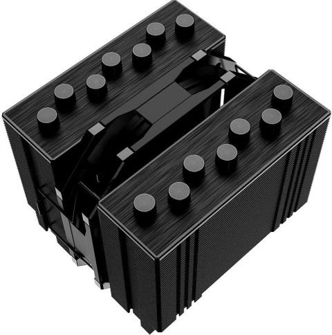 Кулер ID-Cooling SE-207-XT SLIM Soc-AM5/AM4/1151/1200/2066/1700 черный 4-pin 15-35dB Al+Cu 220W 760gr Ret [SE-207-XT SLIM] фото 4