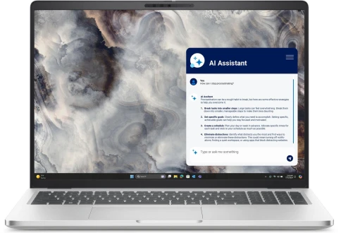 Ноутбук Dell Pro 16 Plus Core Ultra 7 266V 16Gb SSD1Tb Intel Graphics 16" IPS FHD+ (1920x1200) Linux grey WiFi BT Cam (PRO16PL-7617) фото 1