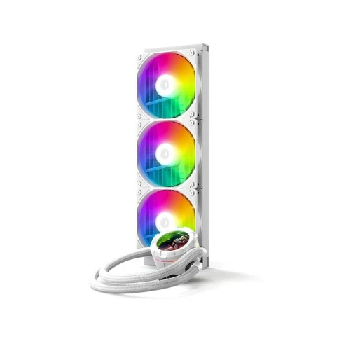 Вентилятор Cooler ID-Cooling SL360 XE WHITE /LCD SCREEN /350W /all Intel /all AMD фото 5