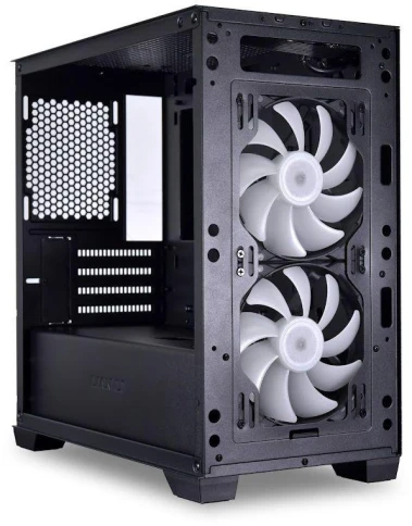 Корпус Lian-Li Lancool 205M Mesh черный mATX 3x120mm 2x140mm 2xUSB3.0 audio bott PSU [G99.OE744MX.10] фото 13