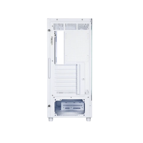 Корпус без блока питания/ Case PCCooler C3 Q500 WH, Midi-Tower, TG, no fans, 1xUSB 3.0 + 1xUSB 2.0 + 1xUSB-C, ATX, mATX, mITX White фото 6