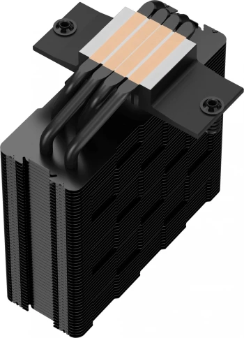 Кулер Deepcool AG400 Bk ARGB Soc-AM5/AM4/1200/1700/1851 черный/белый 4-pin 31.6dB Al+Cu 220W 614gr Ret (R-AG400-BKANMC-G-2) [R-AG400-BKANMC-G-2] фото 6