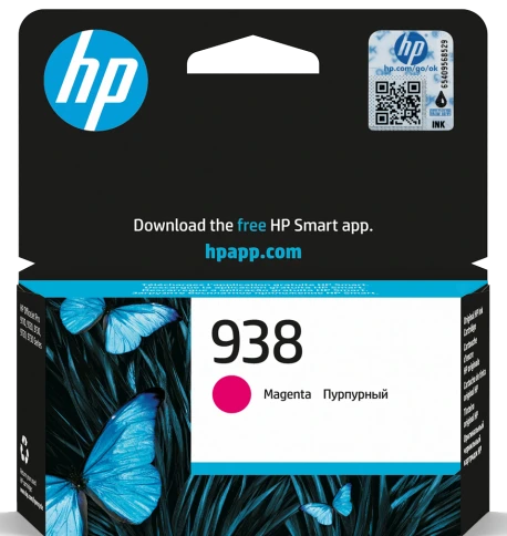 Картридж/ HP Ink Cartridge 938 Magenta фото 1