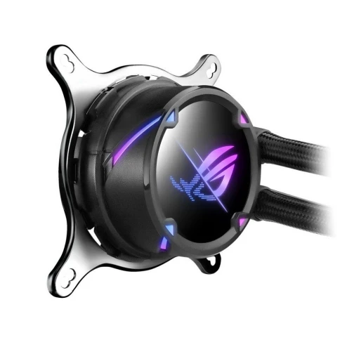 Система водяного охлаждения ASUS ROG Strix LC II 360 ARGB Soc-AM4/1151/1200/2066/1700 черный 4-pin 37.6dB Al Ret (90RC00F1-M0UAY4) [90RC00F1-M0UAY4] фото 7