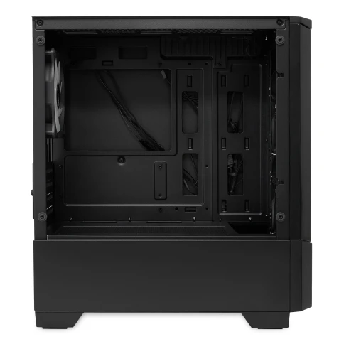 Корпус без блока питания/ Case HSPD M330, Mesh Mini-tower, Black, TG, 0.6 SPCC, 3x120mm ARGB (M11-120) mATX, mITX 175/330/160mm 2x2.5", 2x3.5", 4xPCI 1xUSB-A 3.0, 2xUSB-A1.0 365x216x405mm фото 6