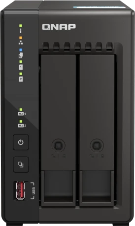 Сетевое хранилище без дисков/ SMB QNAP TS-253E-8G NAS, 2-tray w/o HDD. 2xHDMI-port. 4-core Celeron J6412 2-2.6 GHz, 8GB DDR,  2x2.5Gb LAN, 2 x M.2 2280 PCIe Gen 3 x2, 2x USB 3.2 Gen 2 (10Gbps) Port, 2x USB 2.0 port фото 6
