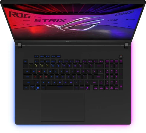 Ноутбук/ ASUS ROG Strix SCAR 18 G835LX-SA017 18"(2560x1600 mini LED)/Intel Core Ultra 9 275HX(2.7Ghz)/32768Mb/1024PCISSDGb/noDVD/Ext:NVIDIA GeForce RTX 5090(24576Mb)/Cam/BT/WiFi/90WHr/war 1y/3.3kg/Off Black/DOS фото 5