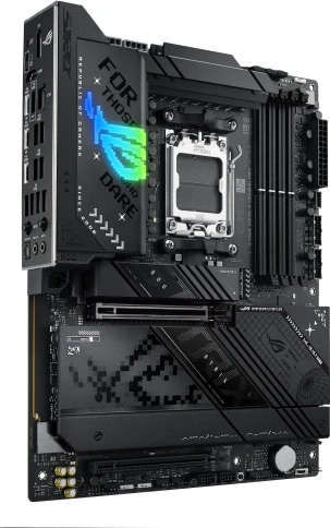 Материнская плата ASUS ROG STRIX X870-F GAMING WIFI SocketAM5 AMD X870 4xDDR5 ATX AC`97 8ch(7.1) 2.5Gg RAID+HDMI+DP [ROG STRIX X870-F GAMING WIFI] фото 2