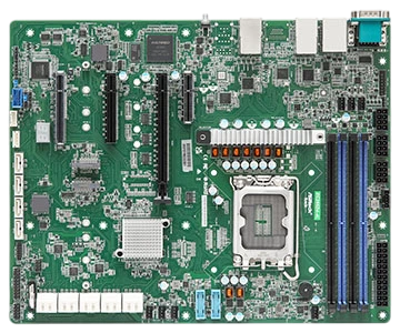 Материнская плата/ ASRock EC266D4-4L (color box), ATX, 1x (LGA 1700), Intel® Xeon® 6300-series, Xeon® E-2400 series, Pentium® Gold G7400/G7400T, 4x DIMM slots (2DPC), DDR5 ECC UDIMM, 1x PCIe5.0 x16, 1x PCIe5.0 x8, 2x PCIe4.0 x4, 2x M.2 (PCIe4.0 x4), 14x S фото 1
