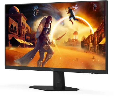 AOC 27G4XE 27" 1920x1080, IPS, 180Hz, 80M:1, 300cd, 0.5 ms, 2xHDMI 2.0, DisplayPort 1.4, VESA 100, 3Y, Black фото 3