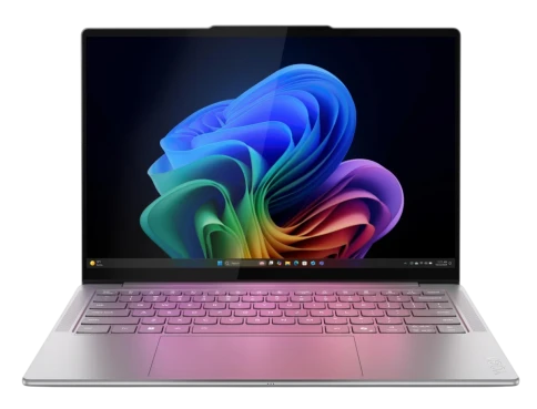 Ноутбук/ Lenovo Yoga Slim 7 14ILL10 14"(2880x1800 OLED)/Intel Core Ultra 7 256V(2.2Ghz)/16384Mb/1024PCISSDGb/noDVD/Int:Intel Arc Graphics 140V/Cam/BT/WiFi/70WHr/war 1y/1.19kg/luna grey/Win11Home + 65W, RU kbd фото 1