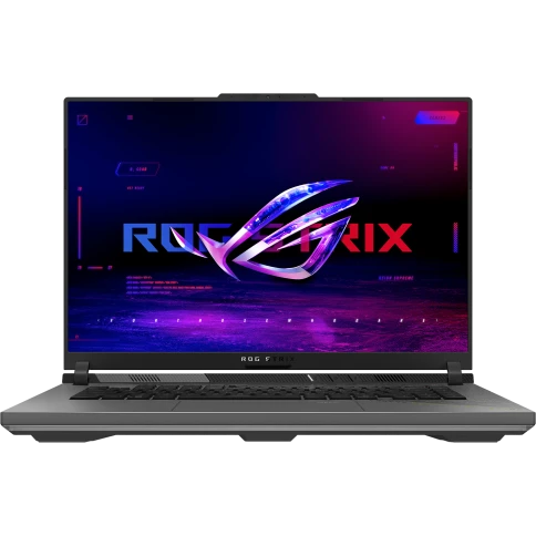 Ноутбук/ ASUS ROG Strix G16 G614PR-RV089 16"(1920x1200 (матовый, 165Hz) IPS)/AMD Ryzen 9 8940HX(4Ghz)/32768Mb/1024PCISSDGb/noDVD/Ext:NVIDIA GeForce RTX 5070 Ti(12288Mb)/Cam/BT/WiFi/90WHr/war 1y/2.5kg/Eclipse Gray/DOS фото 1