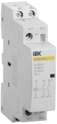 Контактор модульный КМ20-20М AC IEK фото 1