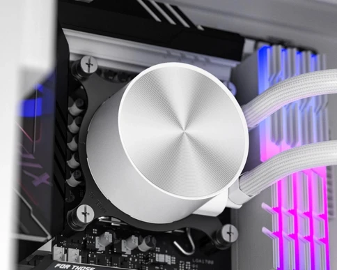 Система водяного охлаждения ID-Cooling FX360 Pro Soc-AM5/AM4/1200/1700/1851 белый 4-pin 14-35.2dB Al+Cu 350W Ret (FX360 PRO WHITE) фото 9