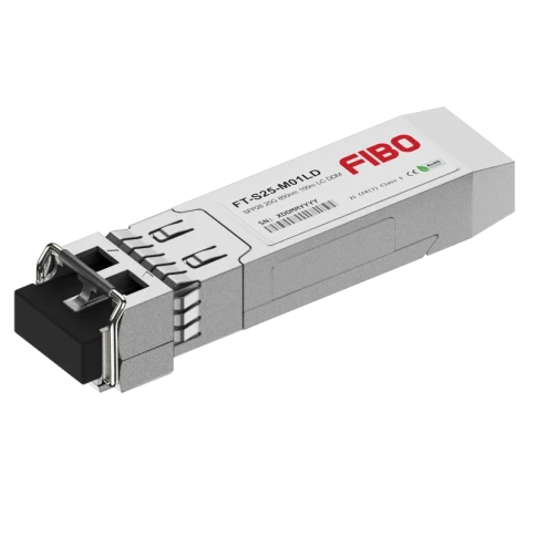 Трансивер/ FIBO FT-S25-M01LD SFP28 модуль, 25G, 100м, TX 850 нм, LC, DDM фото 1