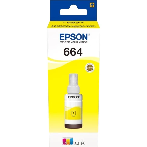 Чернила/ Epson L100 Yellow ink bottle 70ml фото 3