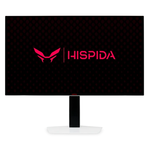 Монитор HISPIDA 27'' 2560x1440, OLED, 178/178, 0.03ms, 250nit, 1.5M:1, 280Hz, 2xDP 1.4/2xHDMI 2.1, noUSB-A, FreeSync, LowBlueLight, LTSP, ExtPWR, VESA 100x100, White, 1y фото 1