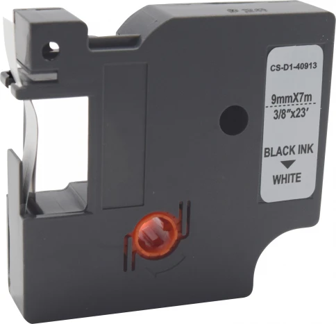 -/ Картридж ленточный Cactus CS-D1-40913 40913 черный/белый для Dymo LM 160, 210D, 280, PnP, 420P, 500 TS; Rhino Pro 6000, 5200, 4200 фото 2
