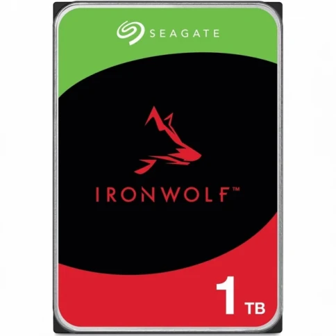 Жесткий диск/ HDD Seagate SATA IRONWOLF 1TB 5400rpm 256Mb 1 year warranty (replacement ST1000VN002, ST1000DM014, WD10EFRX, WD10EZEX) фото 2