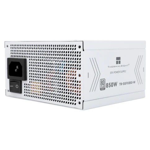 Блок питания 850W/ Power Supply Thermalright, 850W 80+ Gold (SFX, 3.1, PCIe 5.1, Full modular, 1x24(20+4)pin, 1xCPU 8(4+4)pin, 2xPCIe*2 8(6+2)pin, 1x12VHPWR PCIe 5.1 12+4pin 600mm, 3xSATA3, 3xMOLEX4pin, Active, 92x92mm, 100x125x64mm, APFC, OPP, OVP, OTP, фото 2