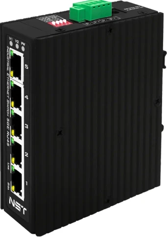 Промышленный коммутатор Gigabit Ethernet/ Промышленный коммутатор Gigabit Ethernet на 5GE RJ45 портов. Порты: 5 x GE (10/100/1000Base-T). Встроенная грозозащита 6кВ. Питание: 3 x входа DC9-57V(6W). БП в комплект НЕ входит. Монтаж на DIN-рейку или на стену фото 3