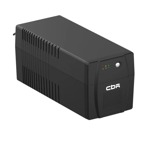 Башенный линейно-интерактивный ИБП/ ИБП CBR [UPS-TWK-101EJ-1000] 1000VA/600W, Schuko CEE 7 x4 outlets, LED, USB Type-B, RJ11/45, AVR, 12V/7Ah*2 фото 3