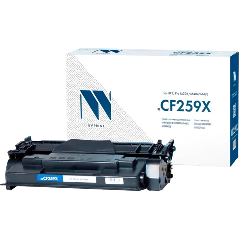 -/ Тонер-картридж NVP NV-CF259X для HP Laser Jet Pro M304/M404/M428 (10000k) до версии 002_2428A фото 1