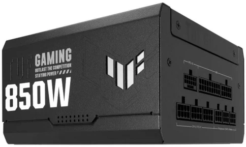 Блок питания ASUS ATX 850W Tuf-gaming 850B 80+ gold (20+4pin) APFC 135mm fan 5xSATA Cab Manag RTL [90YE00S2-B0NA00] фото 2